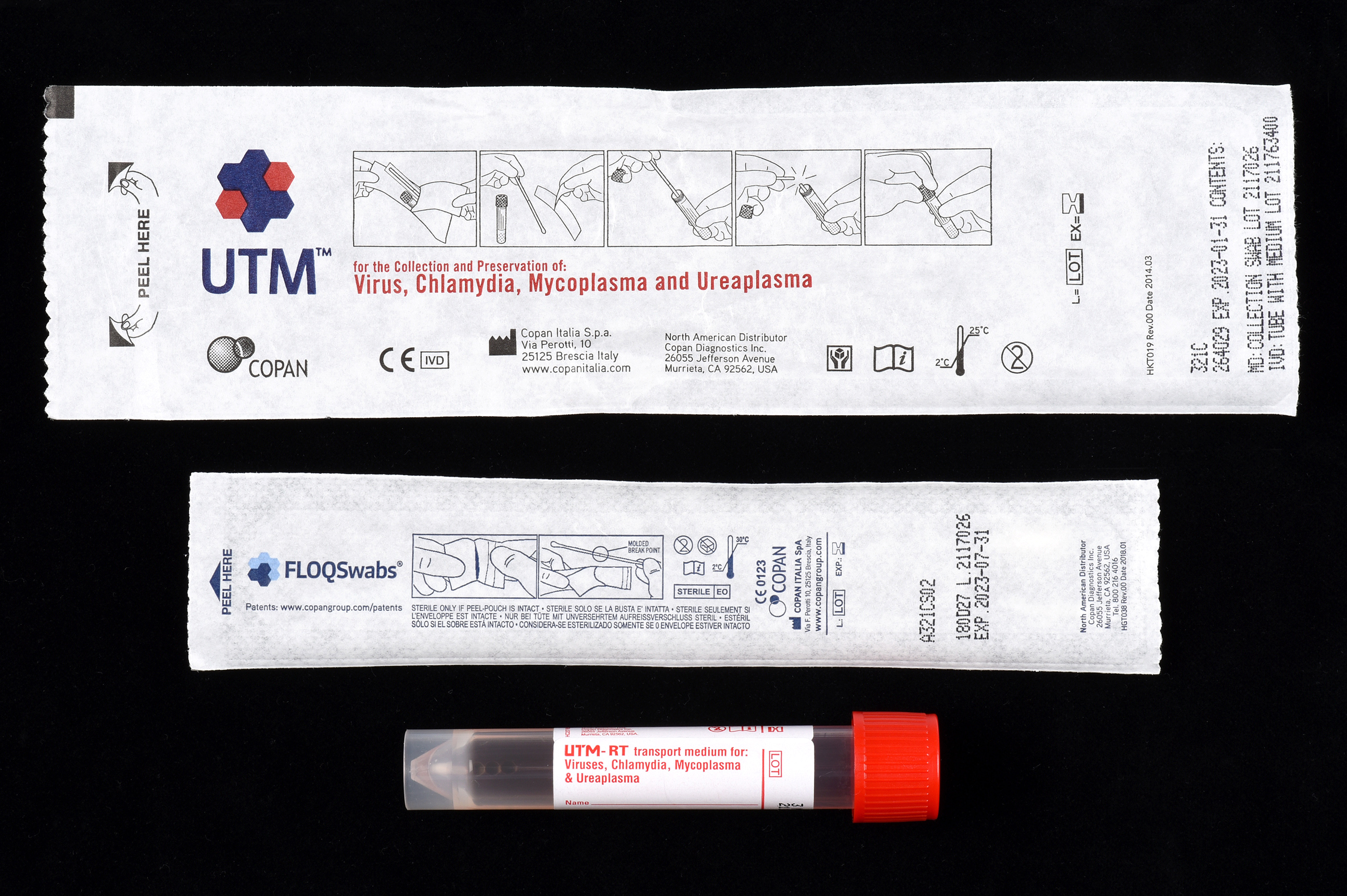 Specimen Collection SARSCoV2/Influenza A & Influenza B Nucleic Acid Detection (Rapid)